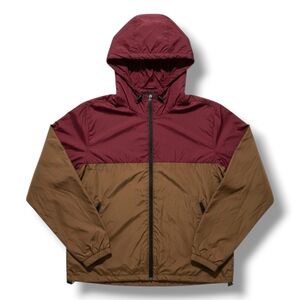 Resolution Performance men's colorblock waterproof hooded Windbreaker jacket xl